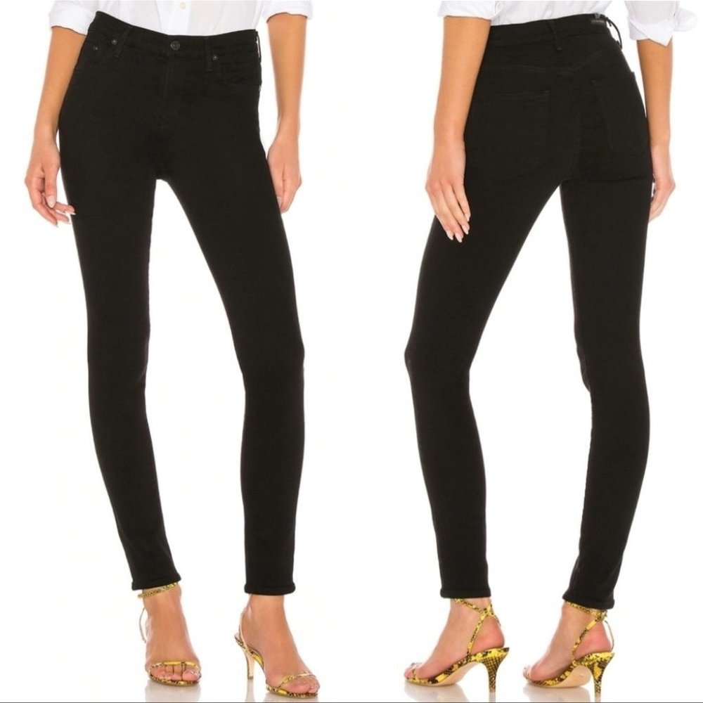 Citizens Of Humanity Rocket Mid Rise Skinny Jean - Black Size 26